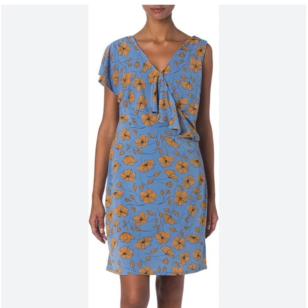 MOTHERHOOD MATERNITY Nursing Dress Floral Sundress One Shoulder NWT L Flowers